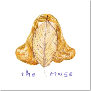 The Muse Drawing Posters and Art